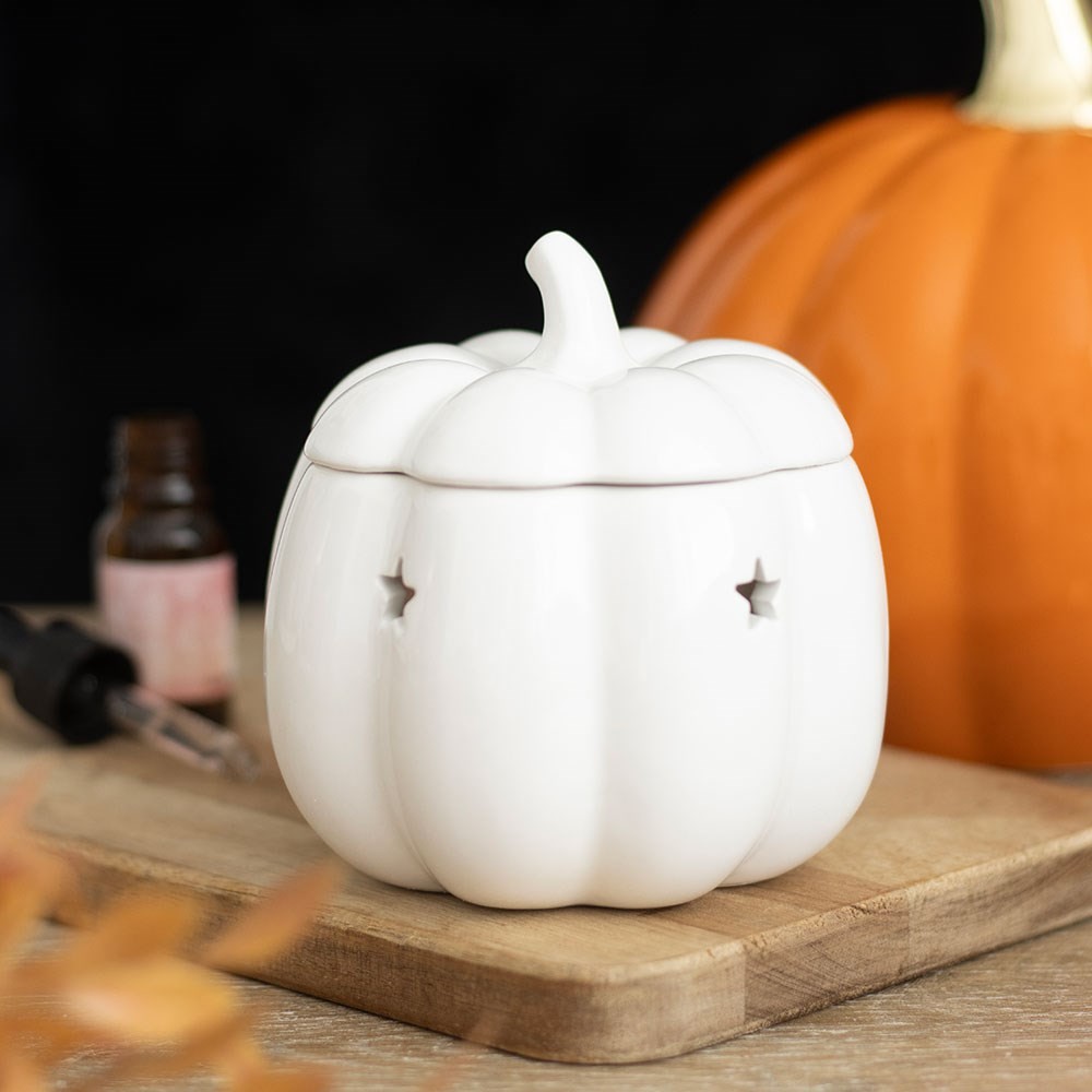 White Pumpkin Oil Burner White Pumpkin Oil Burner