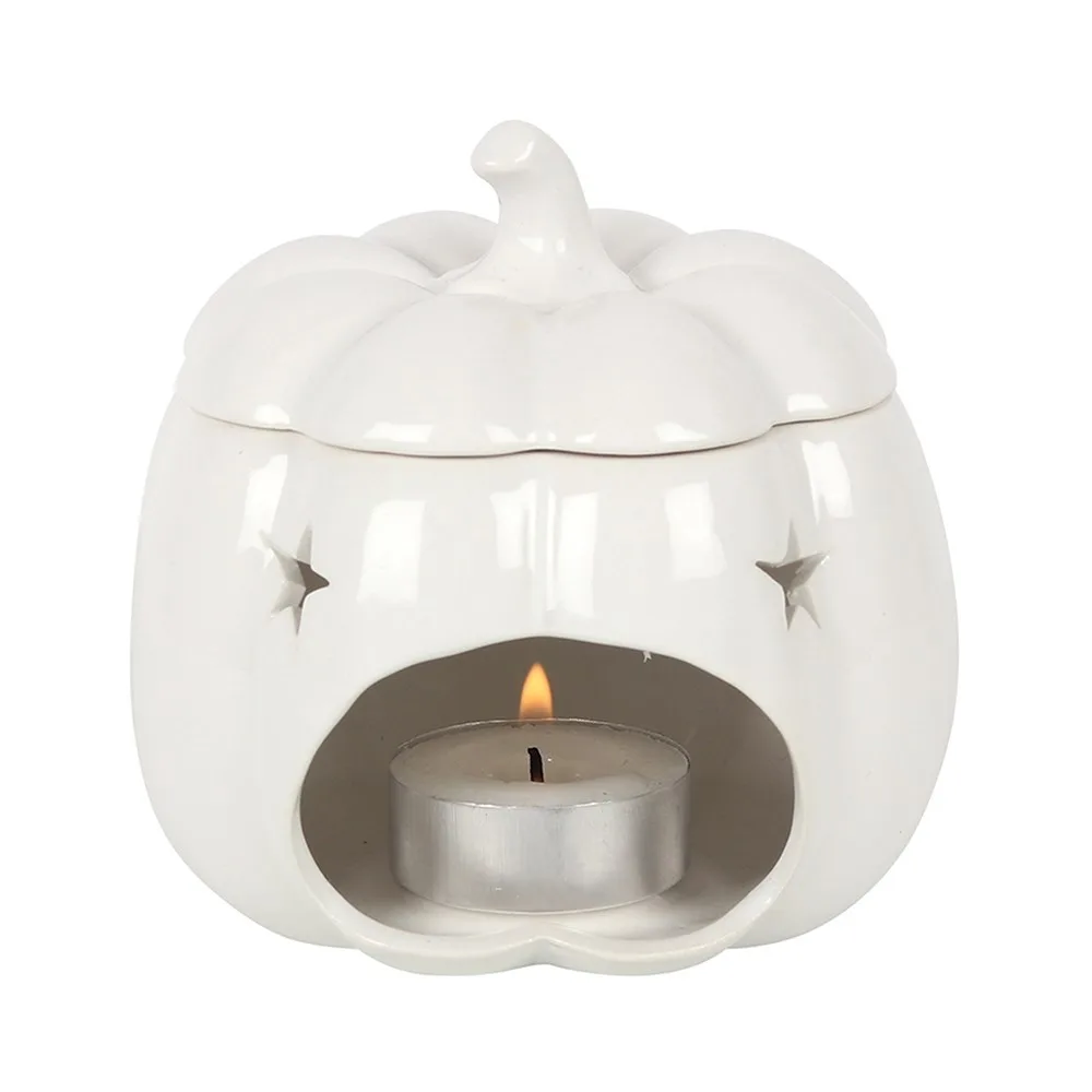 White Pumpkin Oil Burner - Image 3