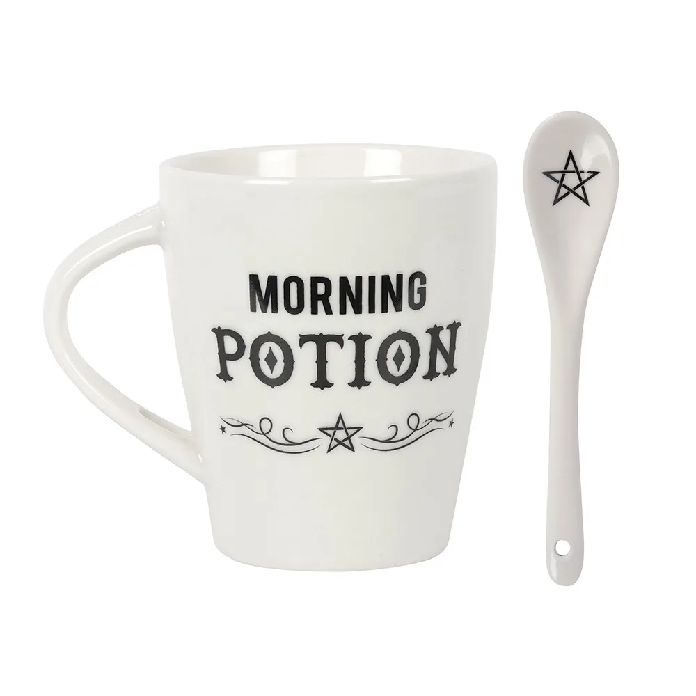 Morning Potion Mug and Spoon Set - Image 4