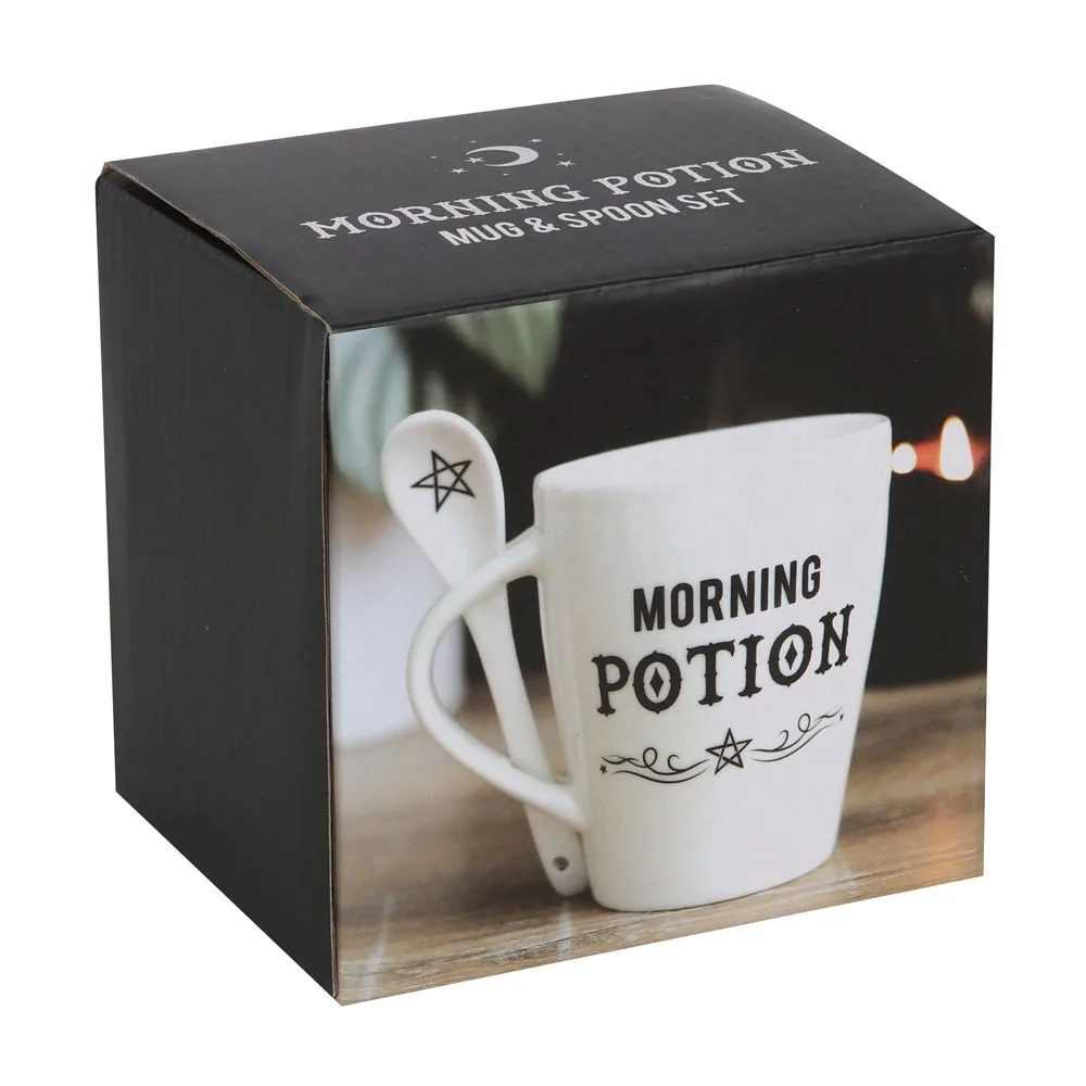 Morning Potion Mug and Spoon Set - Image 5