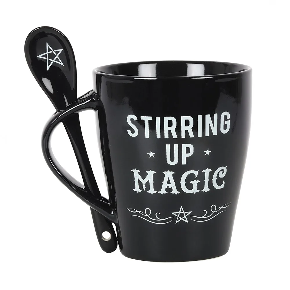 Stirring Up Magic Mug and Spoon Set - Image 2