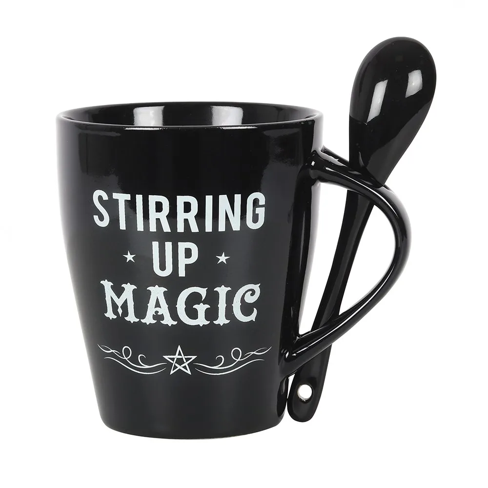 Stirring Up Magic Mug and Spoon Set - Image 3