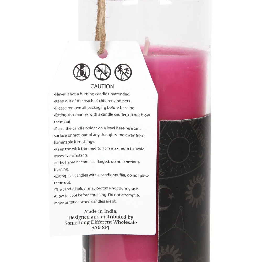 Floral 'Friendship' Spell Tube Candle - Image 2