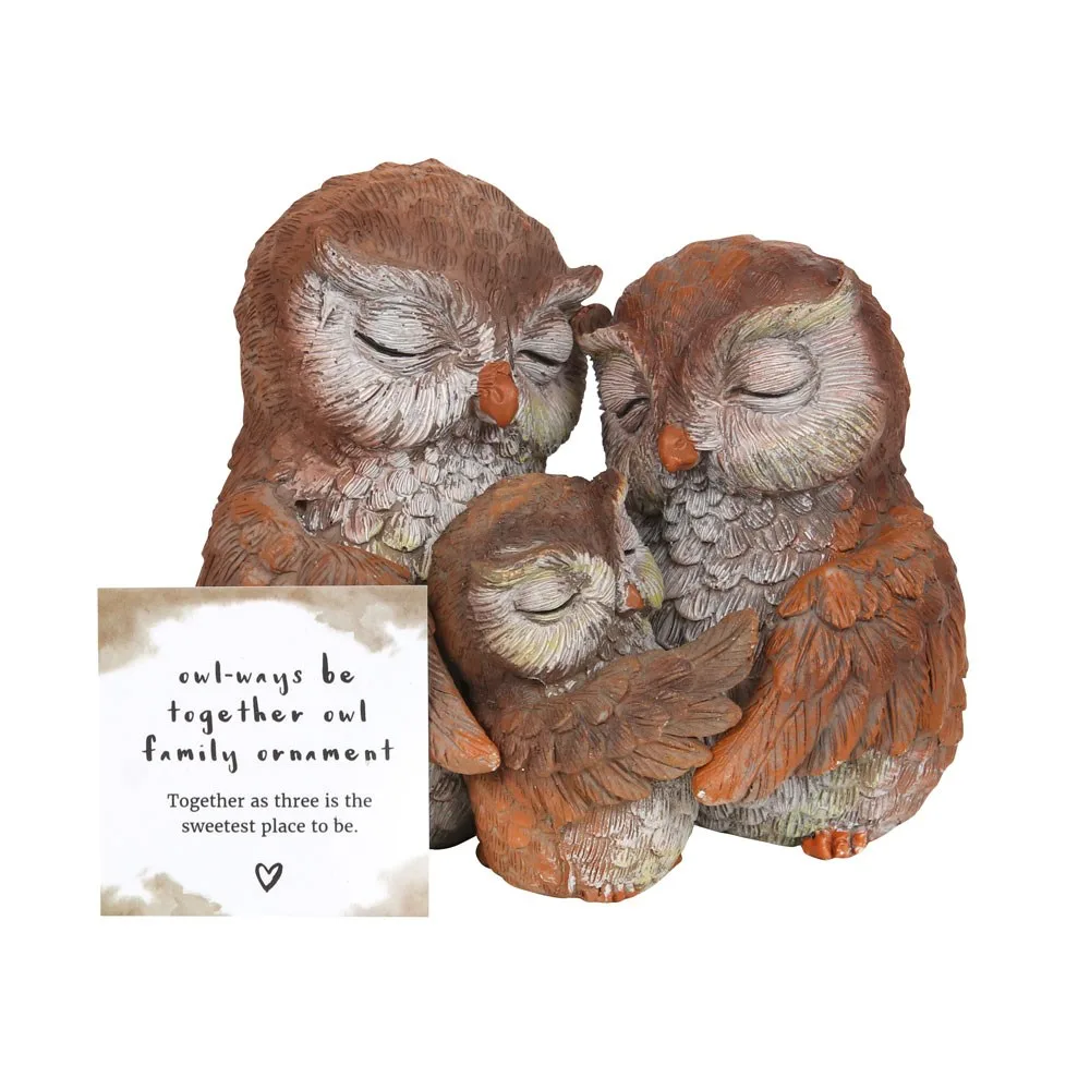Owl-ways Be Together Owl Family Ornament - Image 4