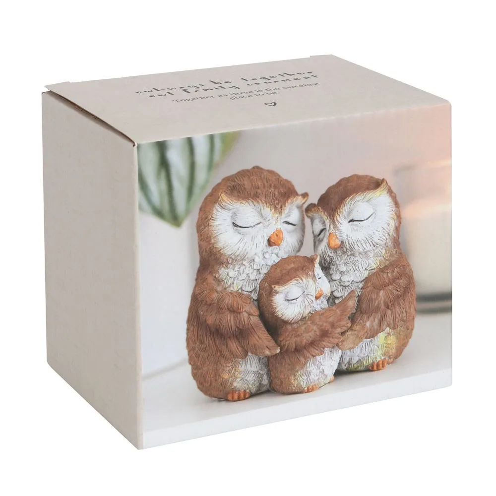 Owl-ways Be Together Owl Family Ornament - Image 5