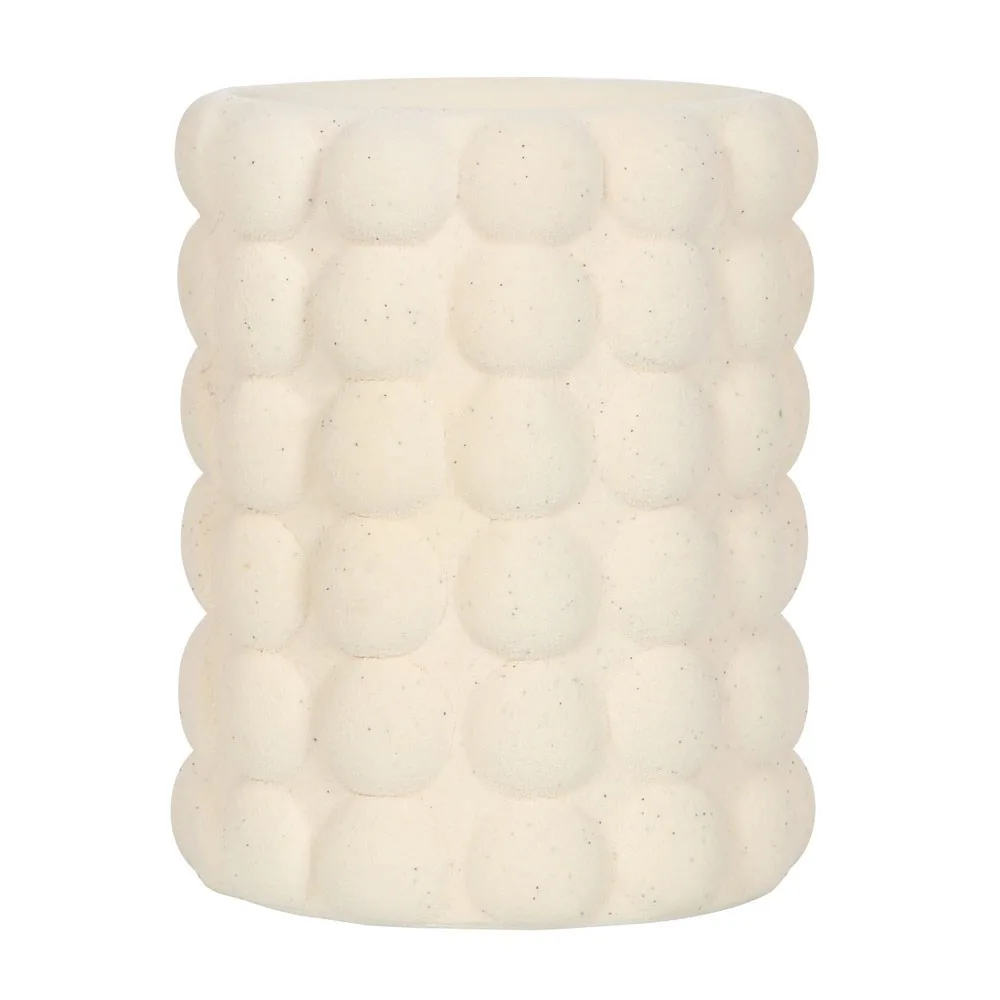 Cream Speckle Bubble Oil Burner and Wax Warmer, photo 4 of 6