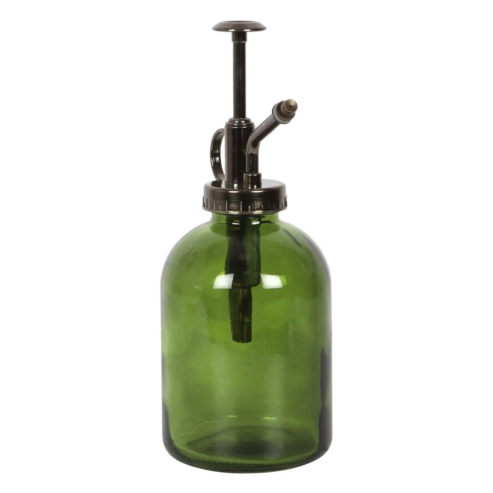 Green Minimalist Glass Plant Mister - Image 3