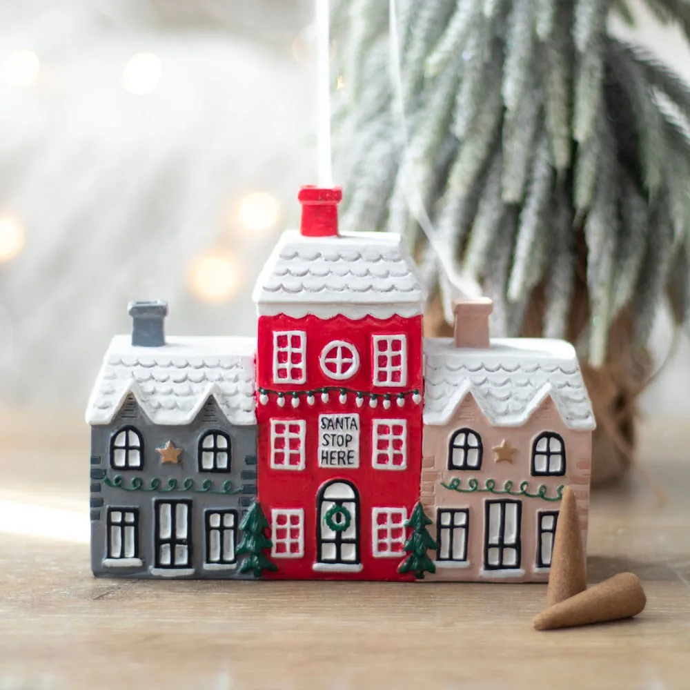 Christmas Village Incense Cone Holder - Image 7
