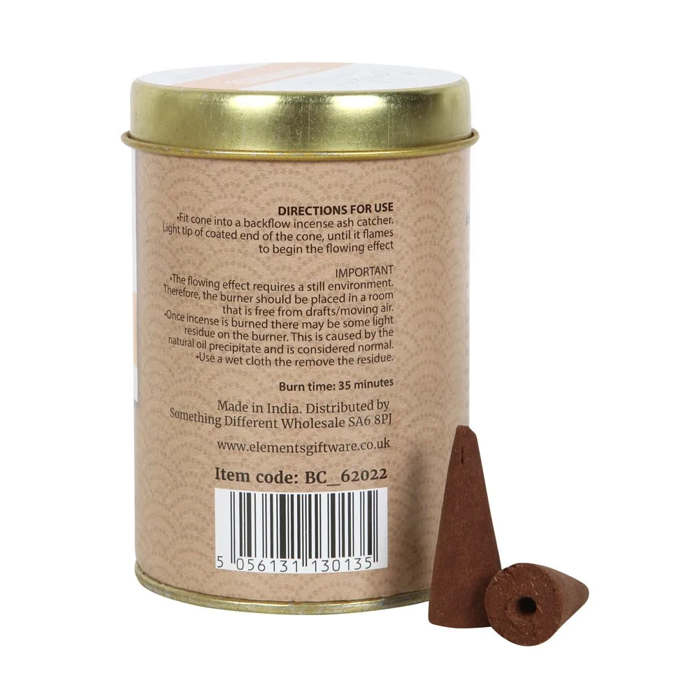 6 Tins of Elements Frankincense Jumbo Backflow Cones - Image 3