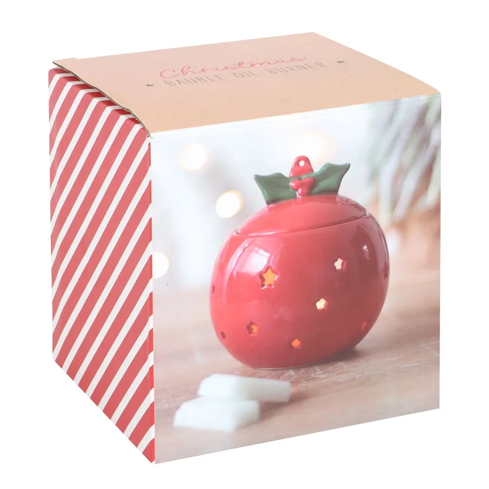 Red Bauble Oil Burner - Image 6