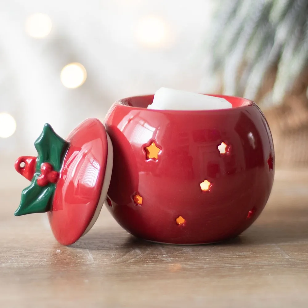 Red Bauble Oil Burner - Image 7