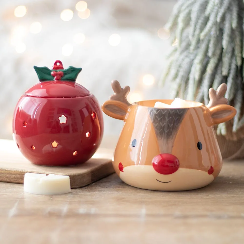 Red Bauble Oil Burner - Image 8