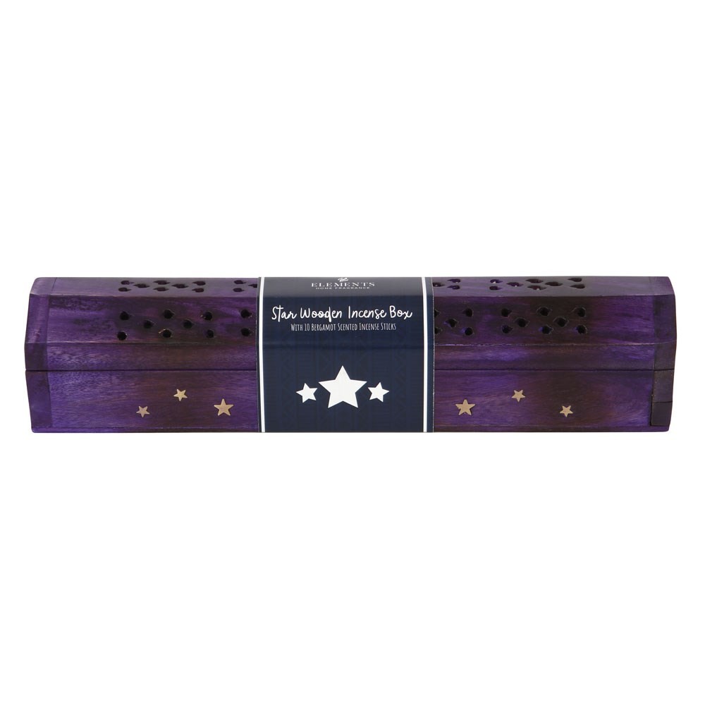 Star Wooden Bergamot Incense Box Set Star Wooden Bergamot Incense Box Set
