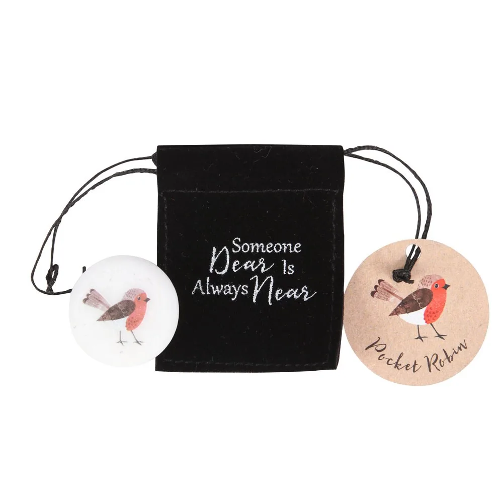 Box of 24 Pocket Robin Sentiment Stones - Image 3