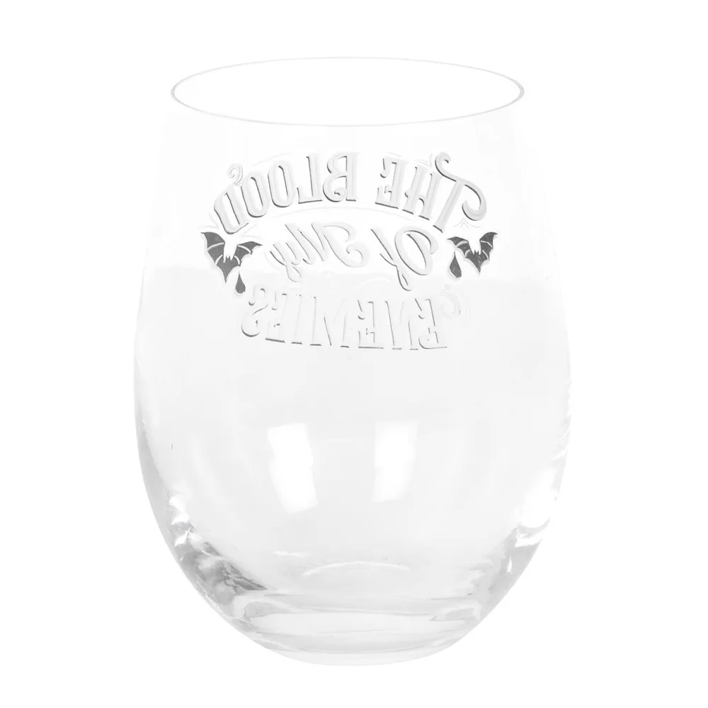 Blood Of My Enemies Stemless Wine Glass - Image 2