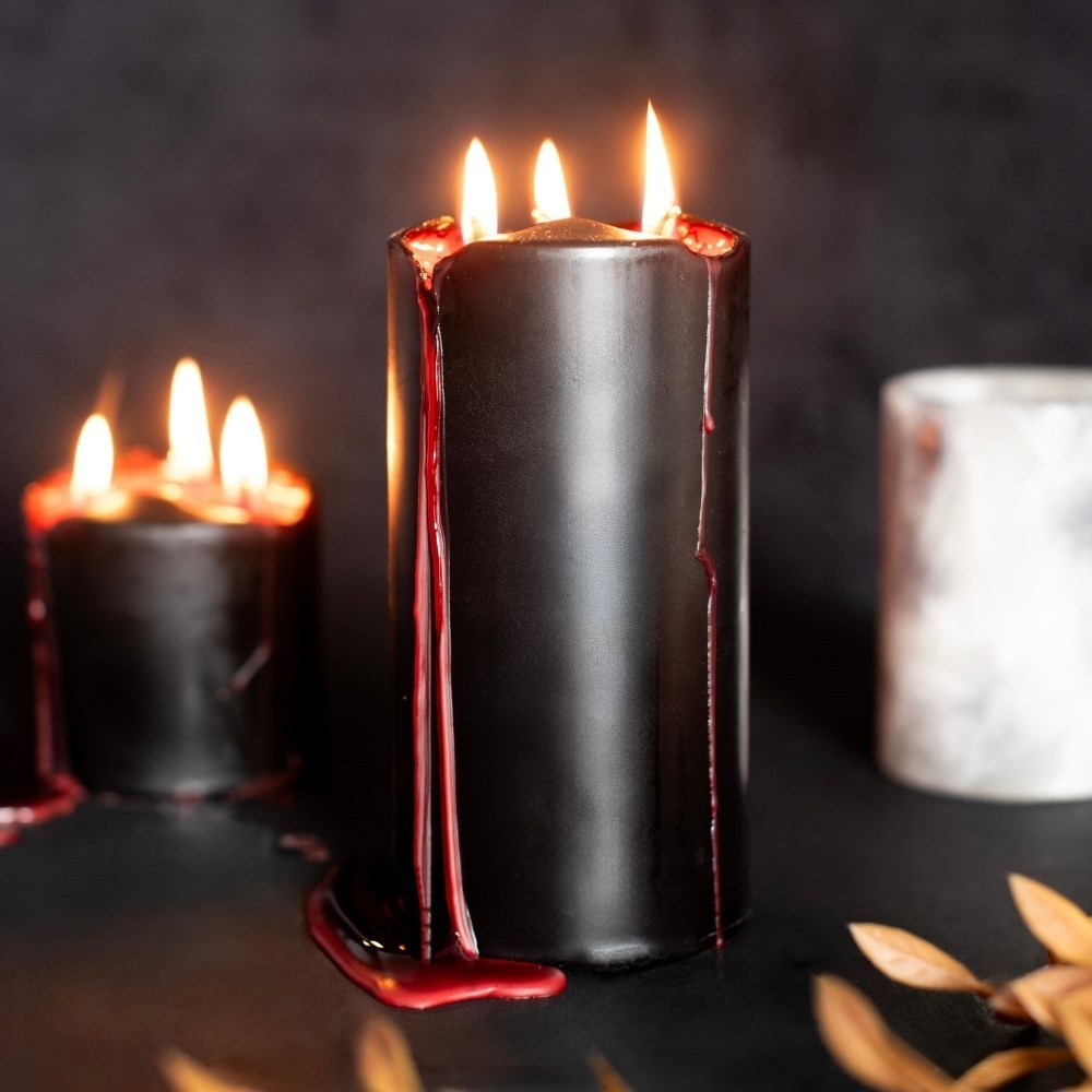 Large Vampire Blood Pillar Candle Large Vampire Blood Pillar Candle