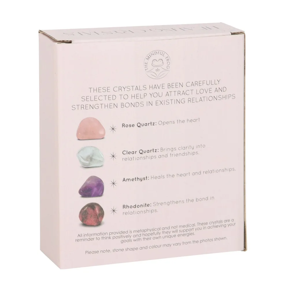Love Healing Crystal Set with Moon Trinket Dish - Image 6