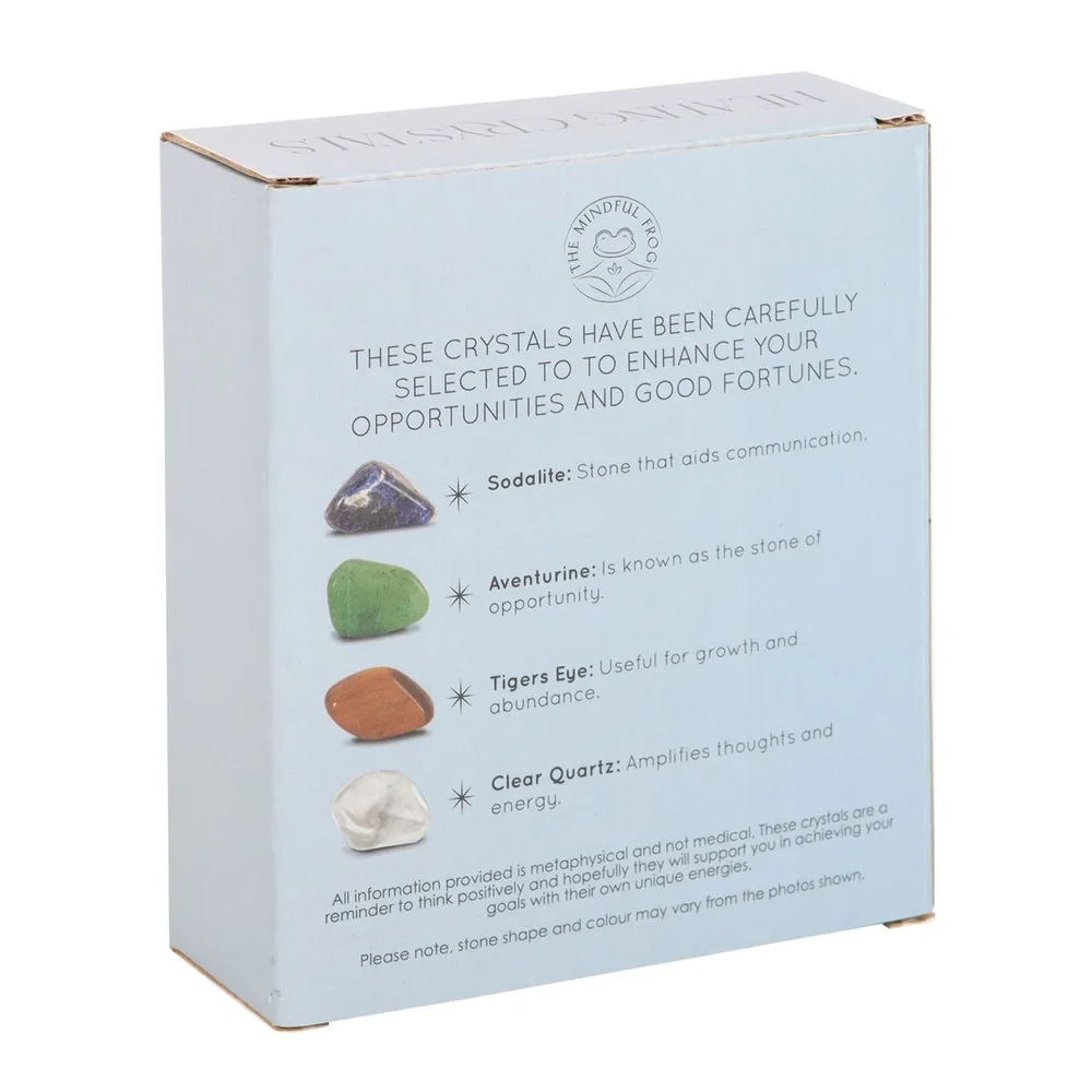 Success Healing Crystal Set with Moon Trinket Dish - Image 6