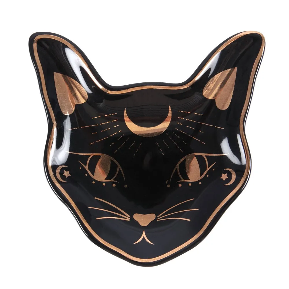 Mystic Mog Cat Face Trinket Dish Mystic Mog Cat Face Trinket Dish