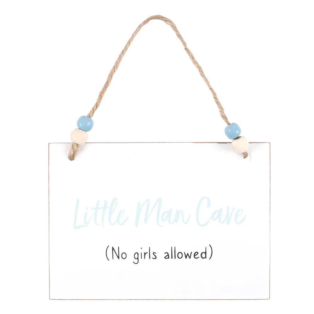 Little Man Cave Hanging Sign Little Man Cave Hanging Sign