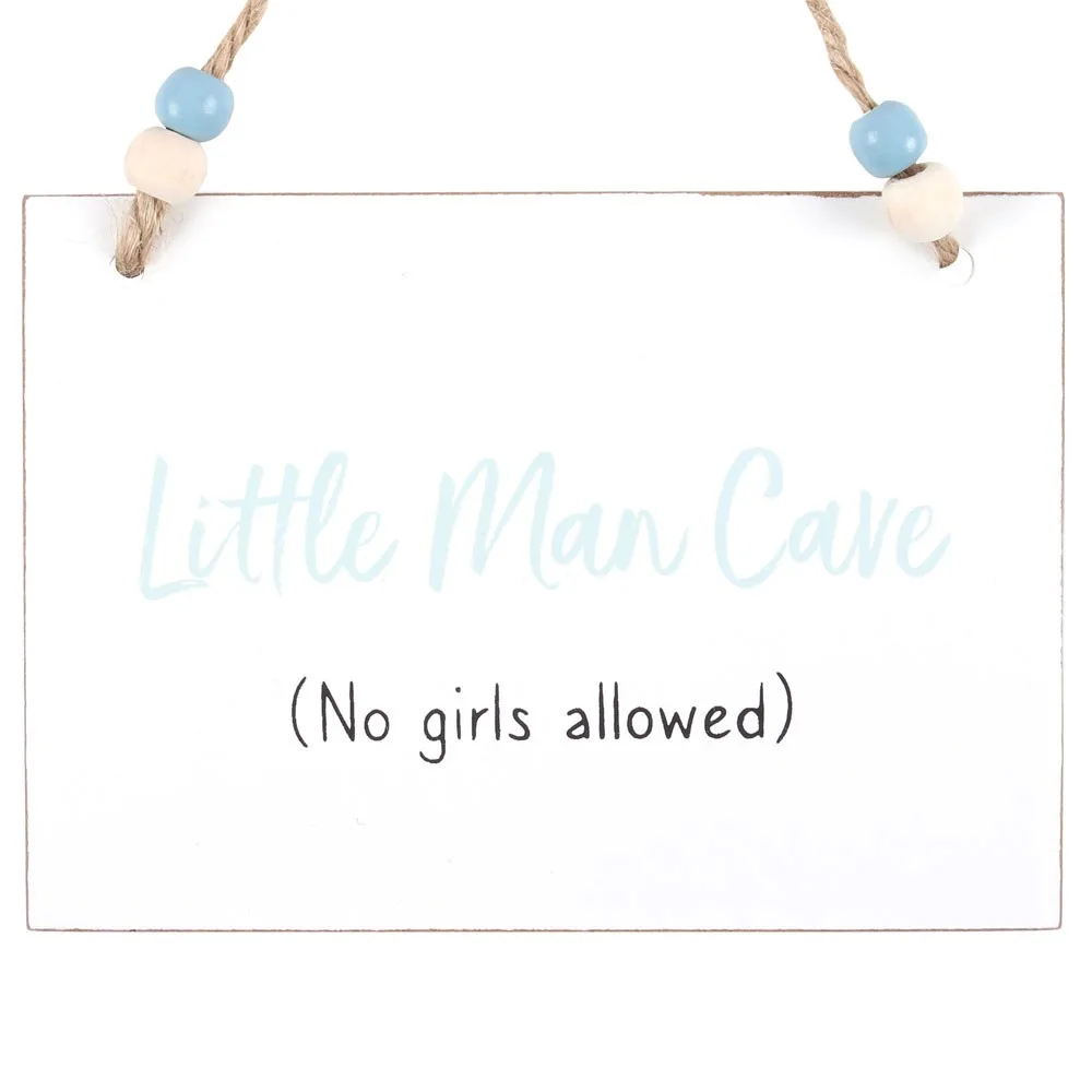 Little Man Cave Hanging Sign - Image 3