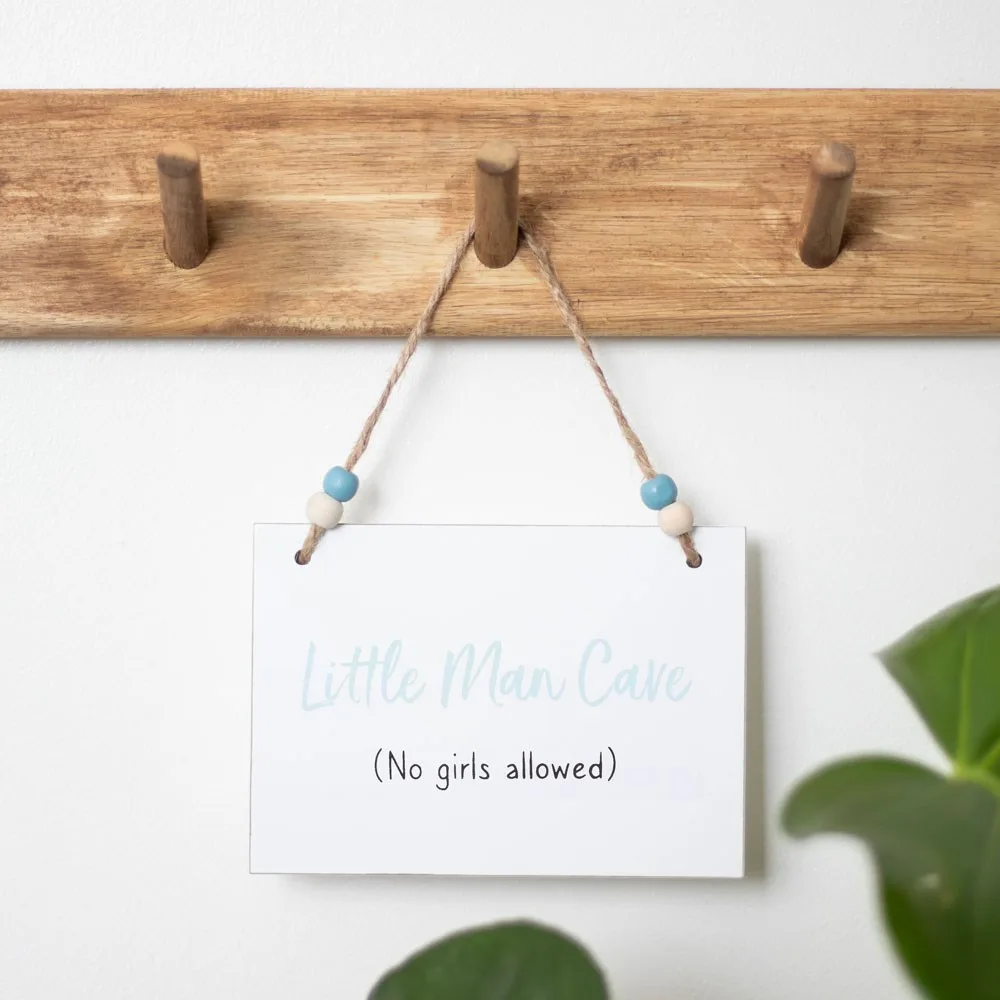 Little Man Cave Hanging Sign - Image 4
