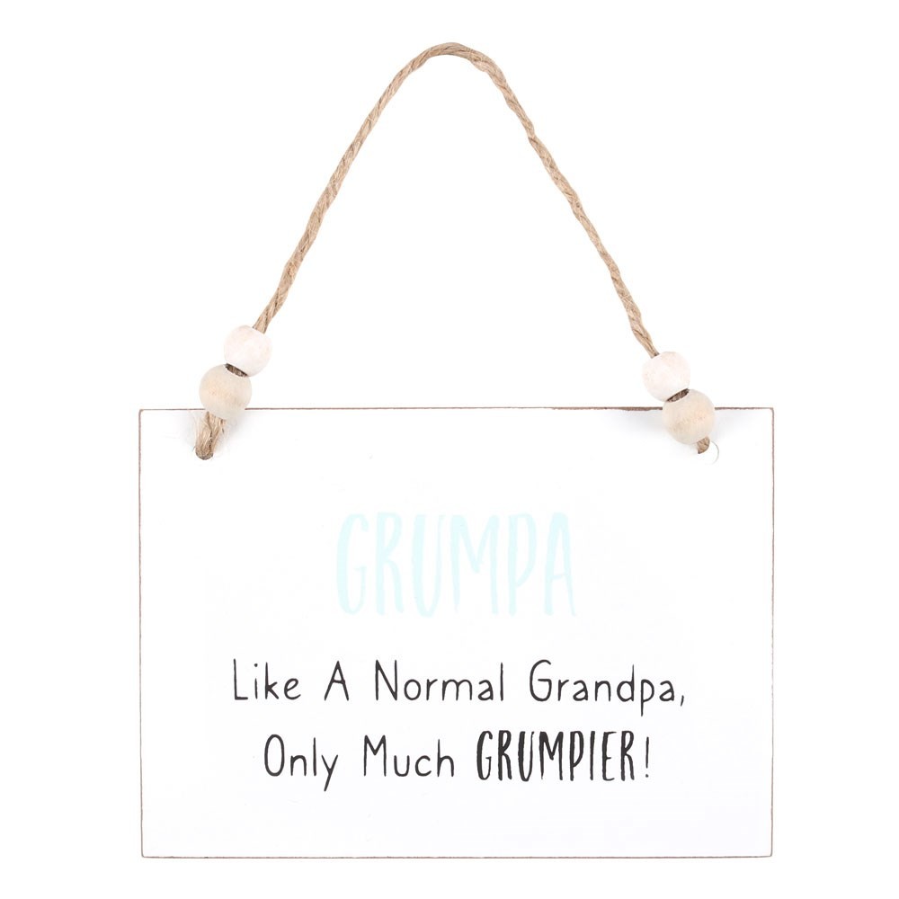 Grumpa Hanging Sign Grumpa Hanging Sign