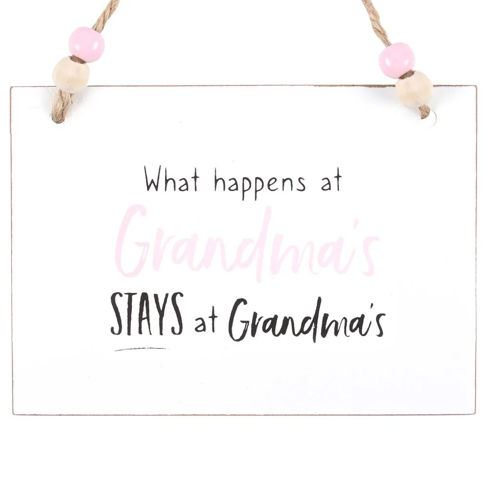 What Happens at Grandma's Hanging Sign - Image 3