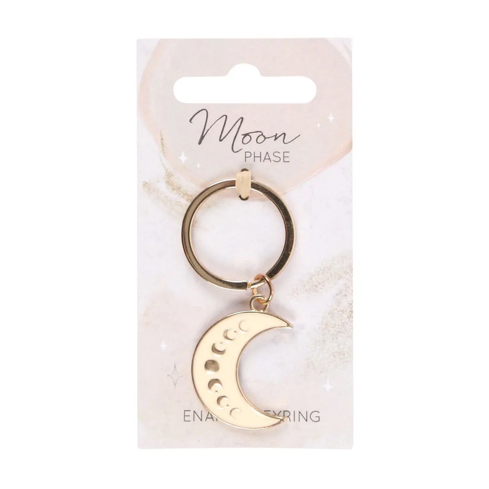 Moon Phase Crescent Enamel Keyring Moon Phase Crescent Enamel Keyring
