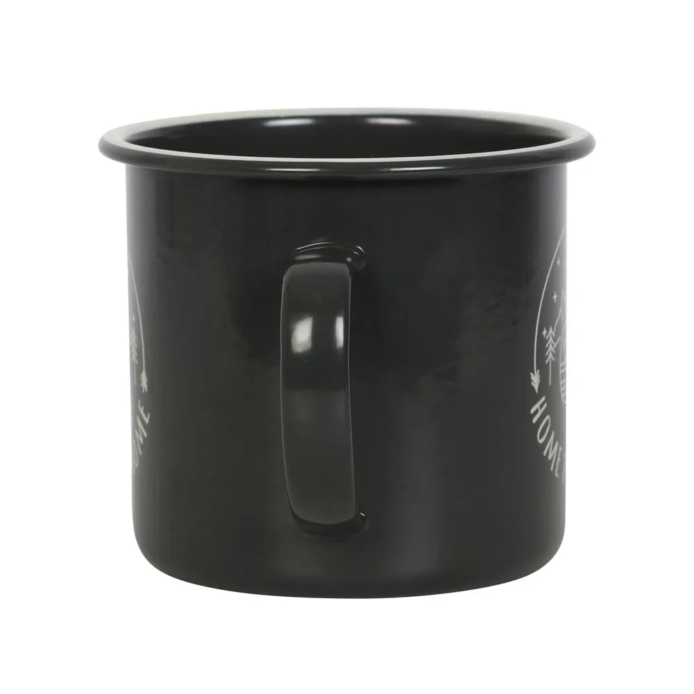 Home from Home Enamel Camping Mug - Image 2