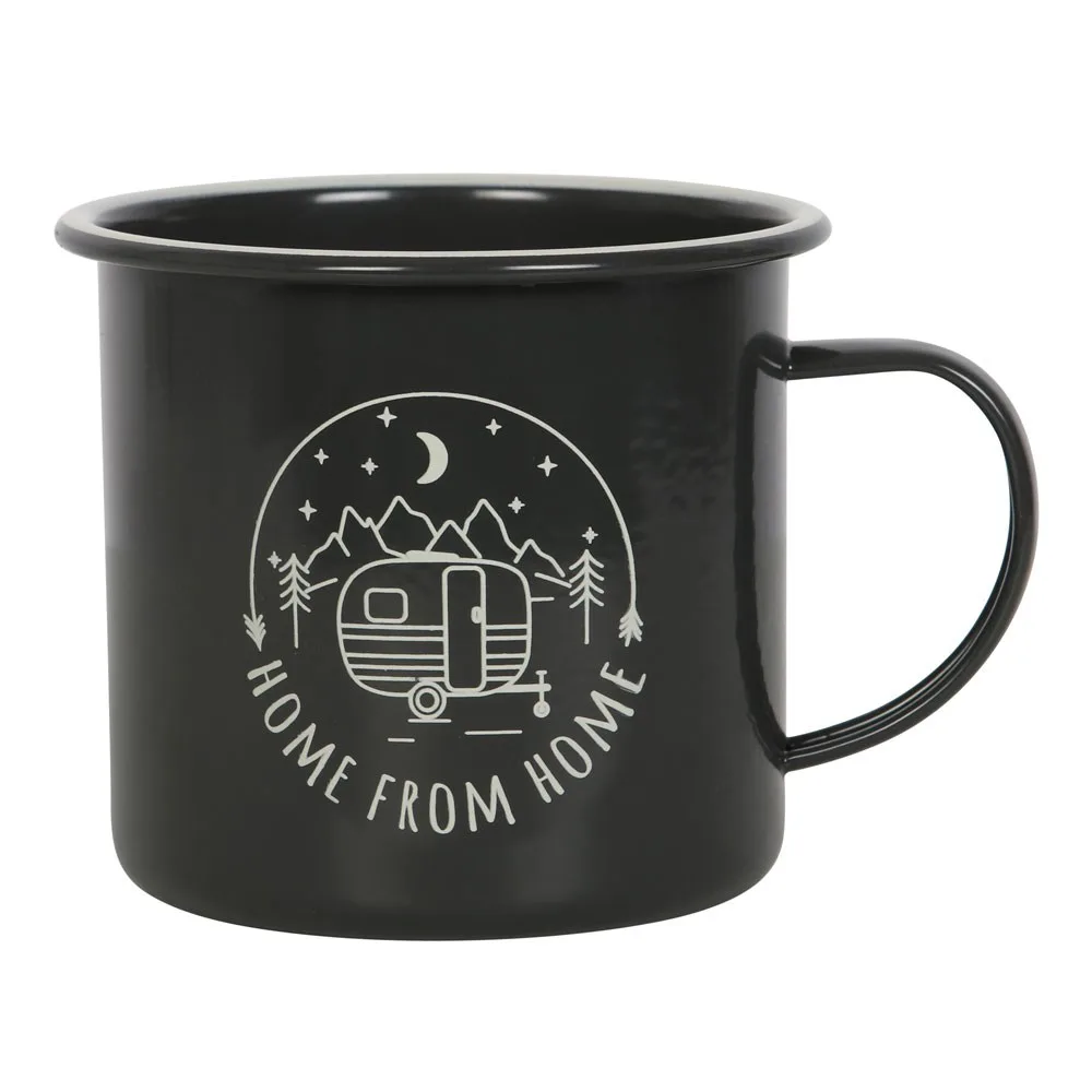 Home from Home Enamel Camping Mug - Image 3