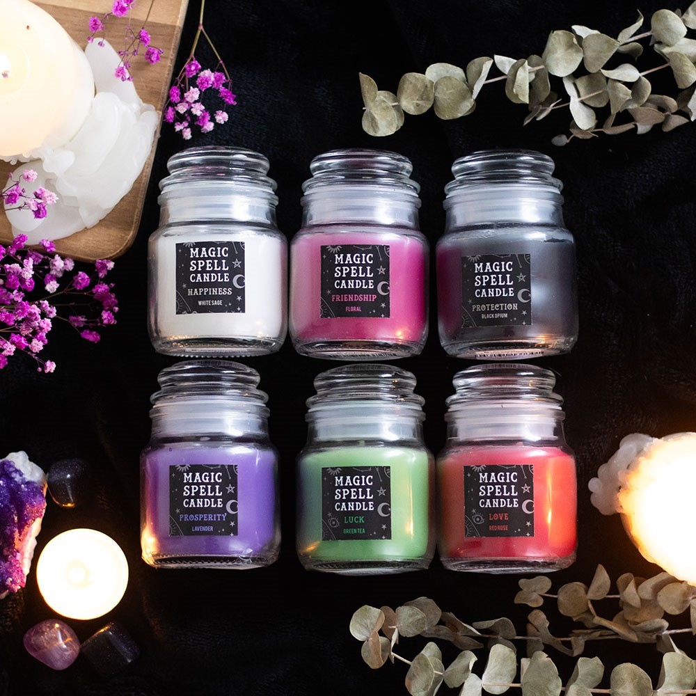 Magic Spell Candle Jar Gift Set Magic Spell Candle Jar Gift Set