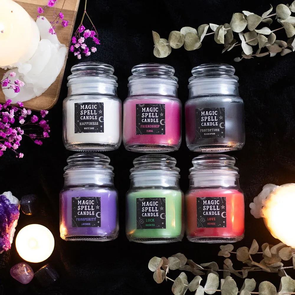 Magic Spell Candle Jar Gift Set Magic Spell Candle Jar Gift Set
