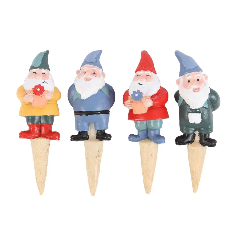 Set of 4 Mini Gnome Plant Pot Pals, photo 3 of 6