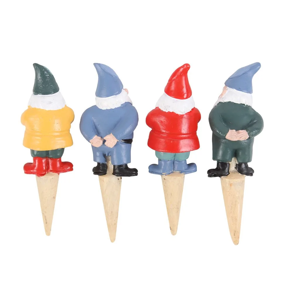 Set of 4 Mini Gnome Plant Pot Pals, photo 4 of 6