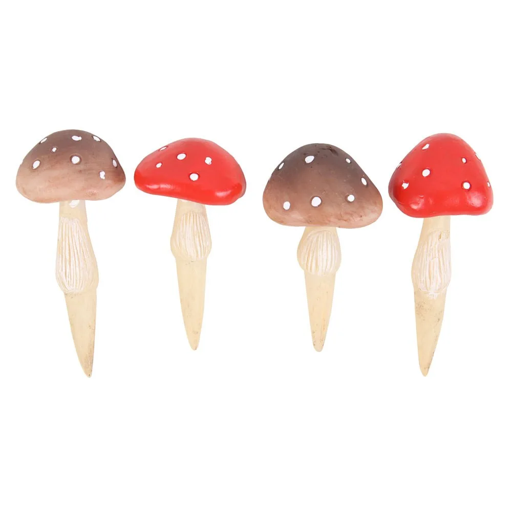 Set of 4 Mini Mushroom Plant Pot Pals - Image 3