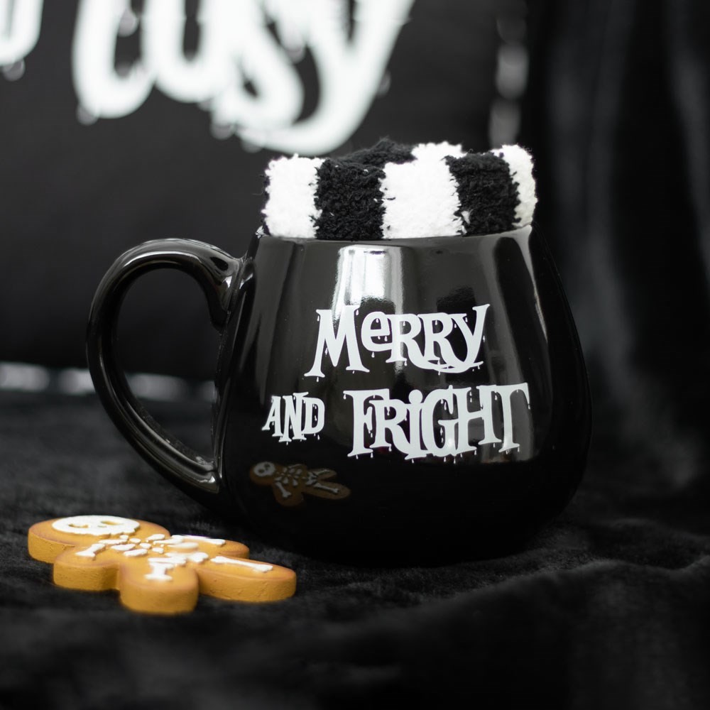 Merry and Fright Mug and Socks Set Merry and Fright Mug and Socks Set