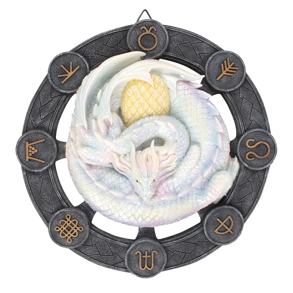 Ostara Dragon Resin Wall Plaque by Anne Stokes Ostara Dragon Resin Wall Plaque by Anne Stokes