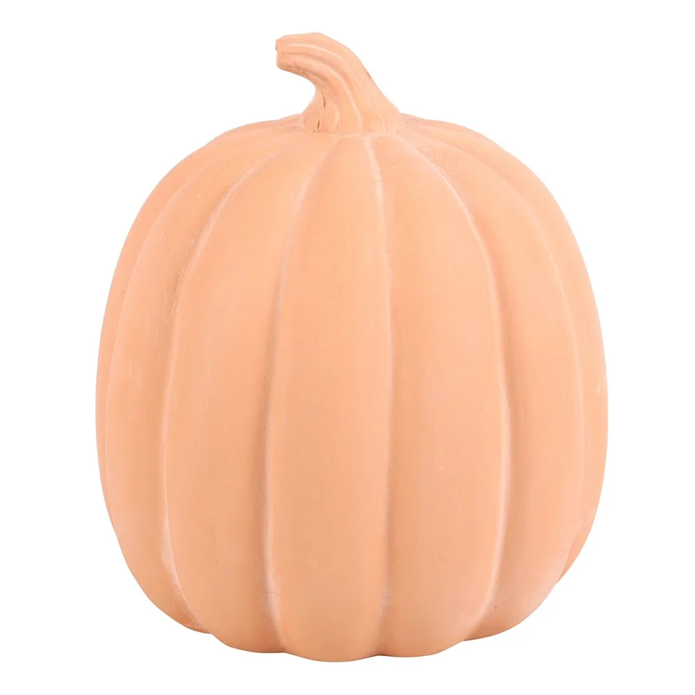 22cm Terracotta Pumpkin Ornament - Image 4