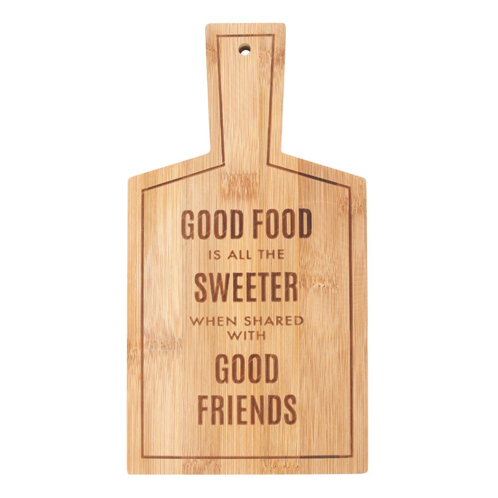 Sweeter When Shared Bamboo Serving Board Sweeter When Shared Bamboo Serving Board