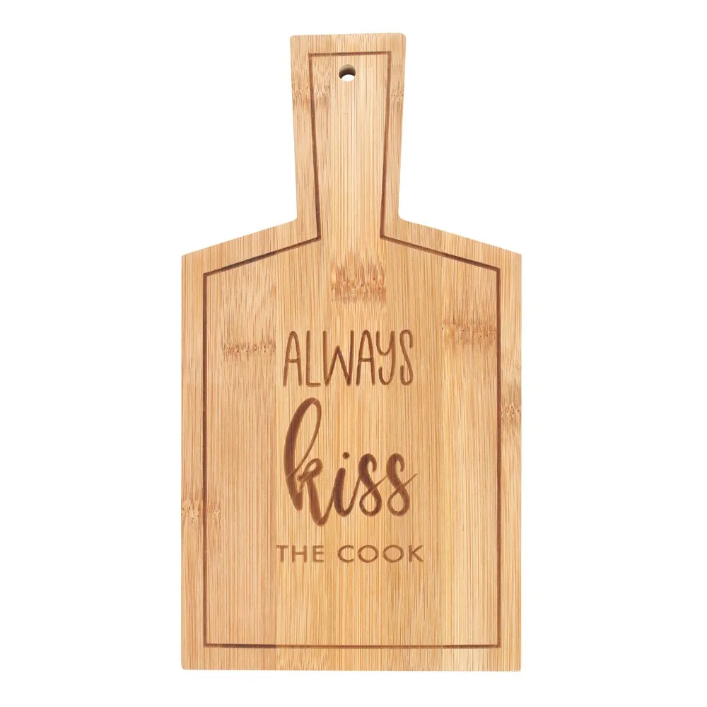 Kiss the Cook Bamboo Serving Board Kiss the Cook Bamboo Serving Board