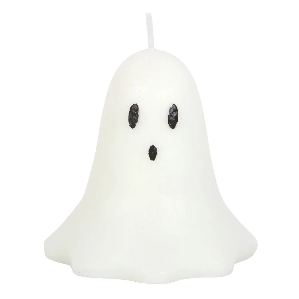 10cm Unscented Ghost Candle - Image 2