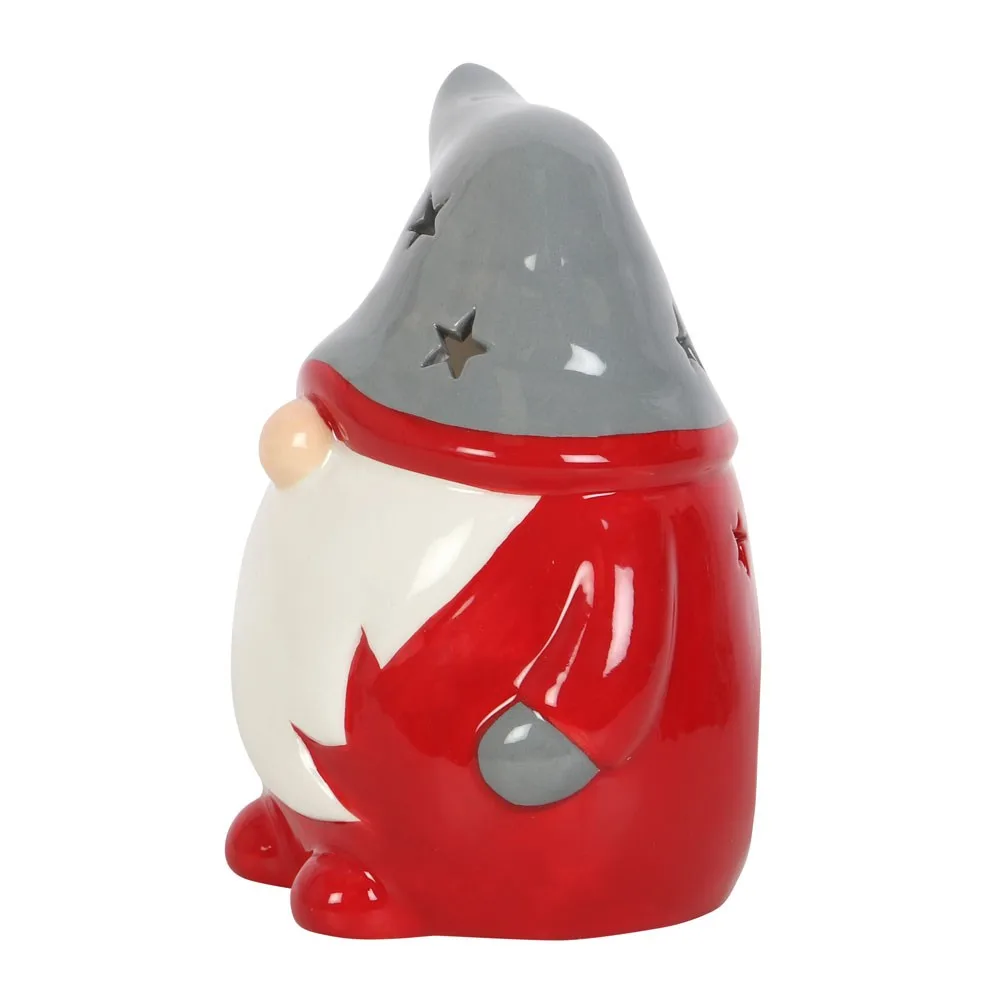 Red and Grey Gonk Tealight Holder - Image 3