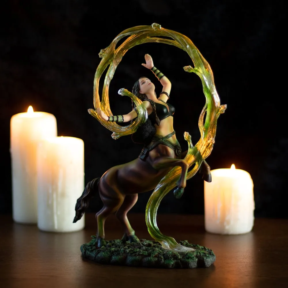 Earth Elemental Sorceress Figurine by Anne Stokes - Image 9