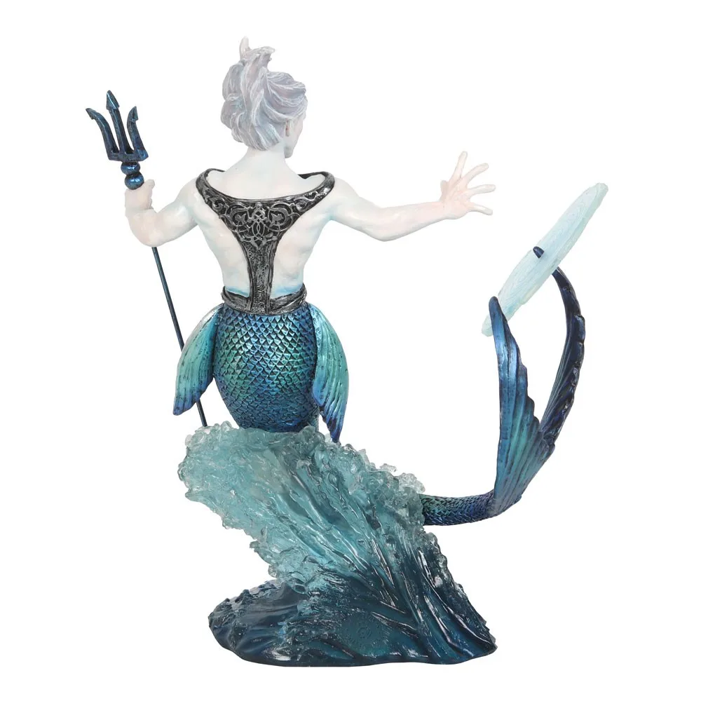 Water Elemental Wizard Figurine by Anne Stokes - Image 3