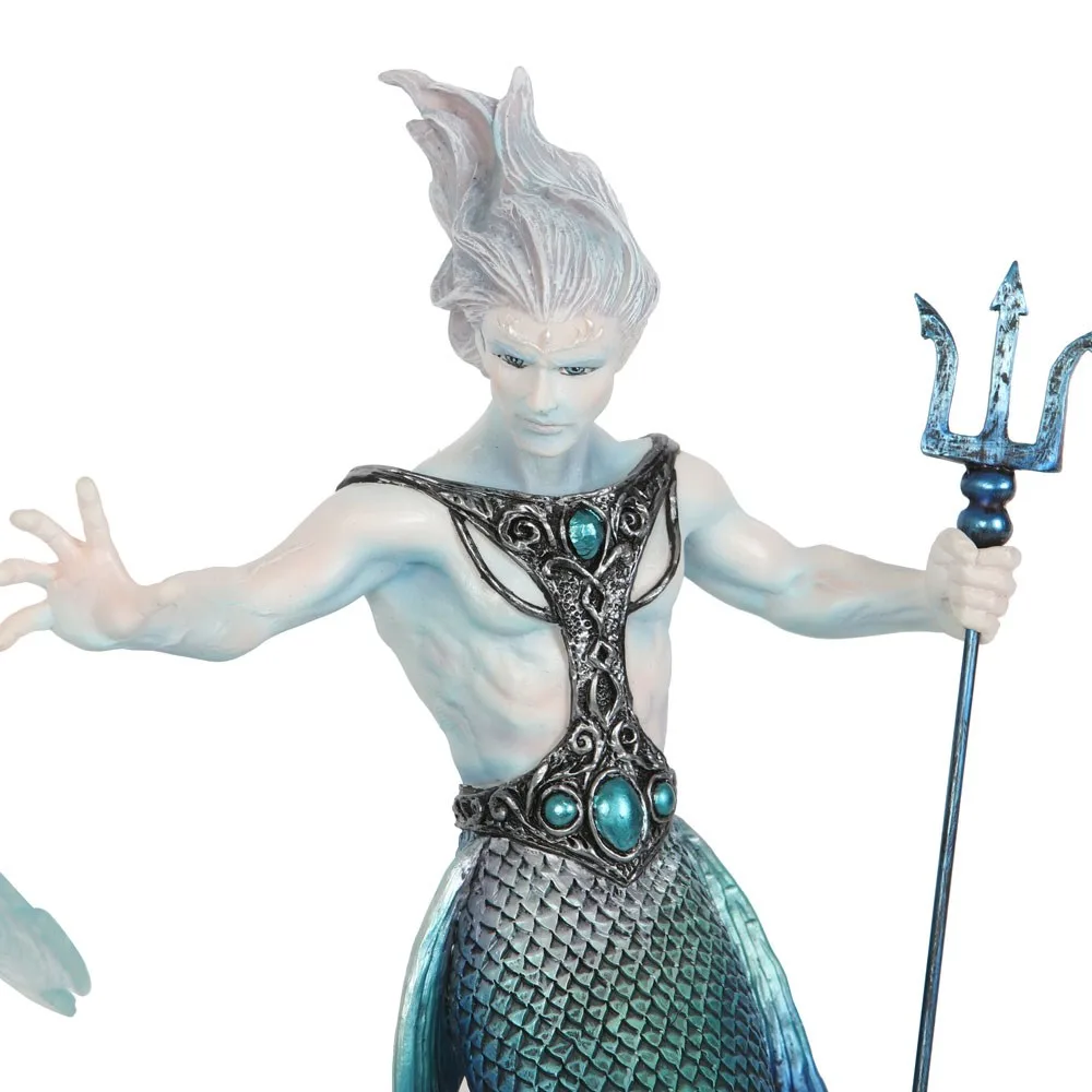 Water Elemental Wizard Figurine by Anne Stokes - Image 5