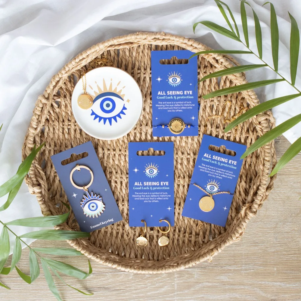 All Seeing Eye Necklace & Dish Gift Set - Image 6