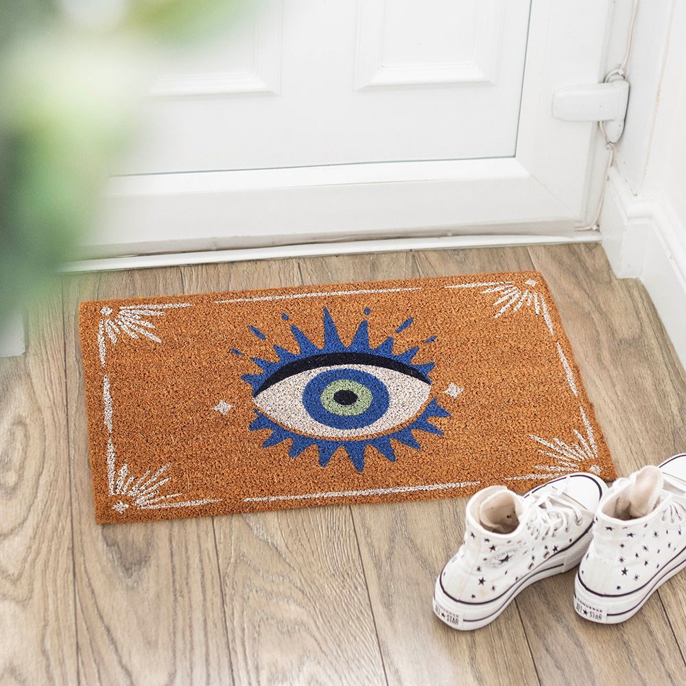 Natural All Seeing Eye Doormat Natural All Seeing Eye Doormat