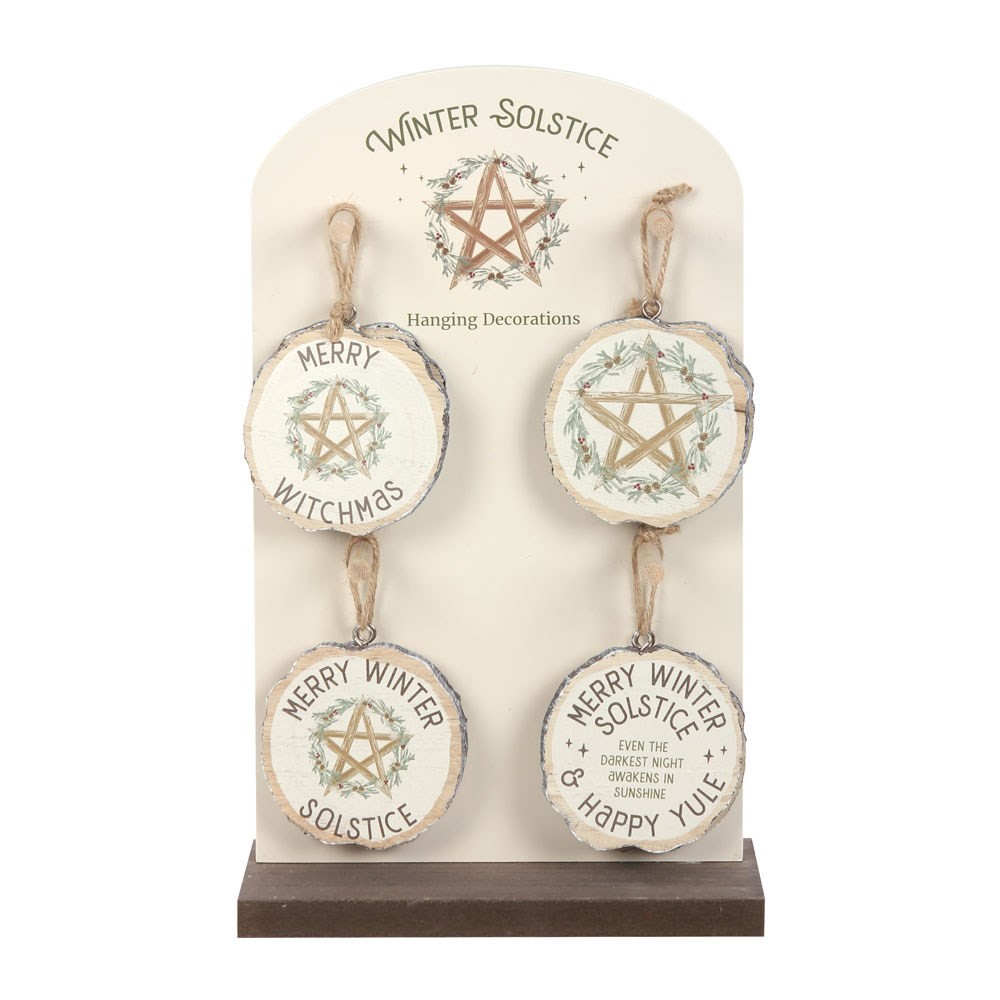 Set of 16 Winter Solstice Decorations on Display