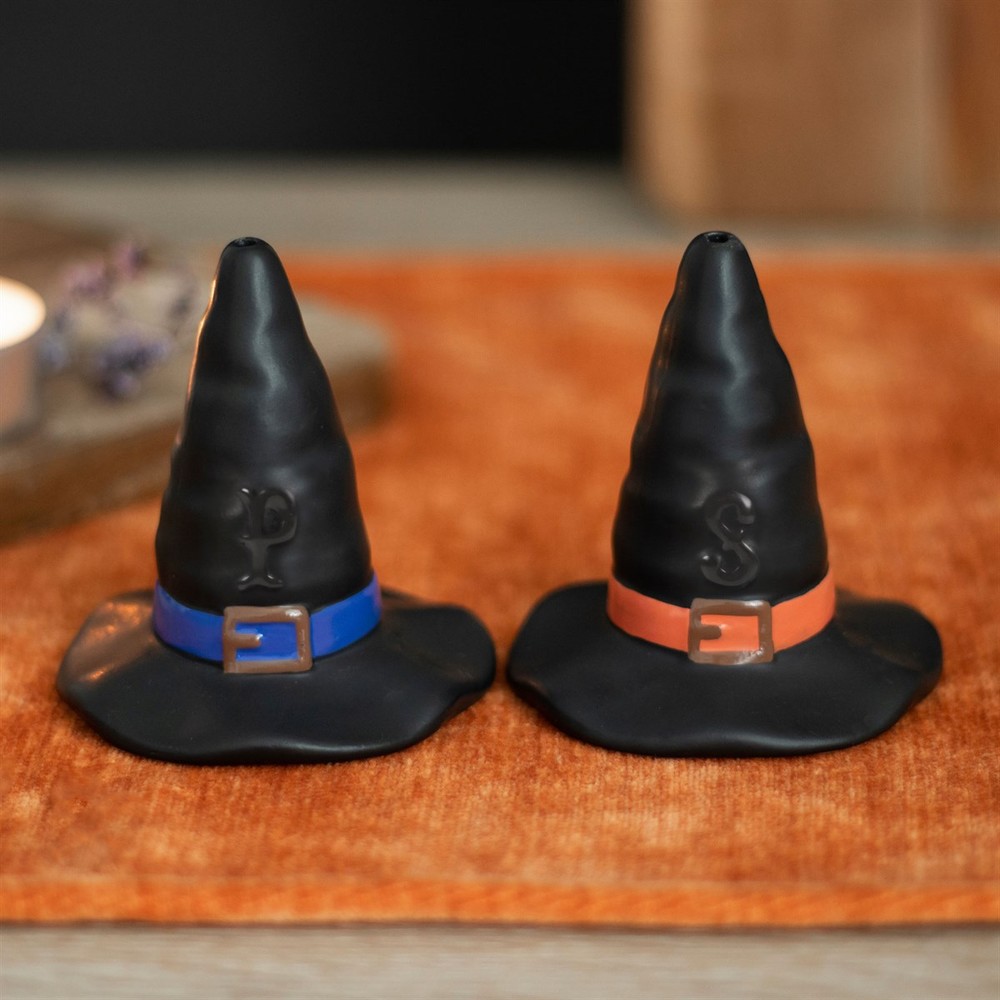 Witch Hat Salt And Pepper Shakers